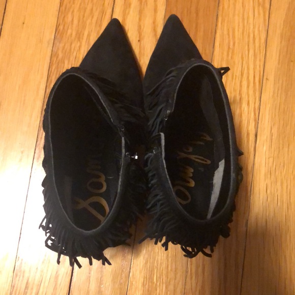 Women’s brand new Sam Edelman fringe ankle boots - Picture 5 of 9
